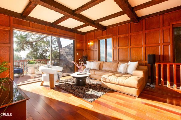 Interior, Living room, Wooden Beams, Wood Texture Flooring, Wooden Walls