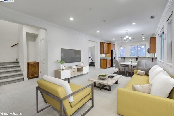 Dining room, Interior, Kitchen, Living room, Pendant Lights, Recessed Lighting