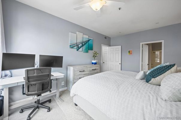 Bedroom, Home Office, Interior