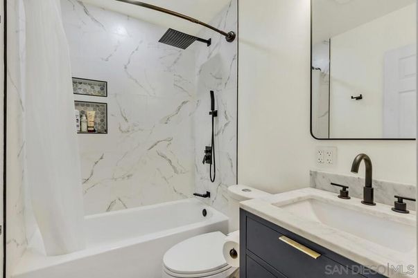 Bathroom, Interior, Marble Walls