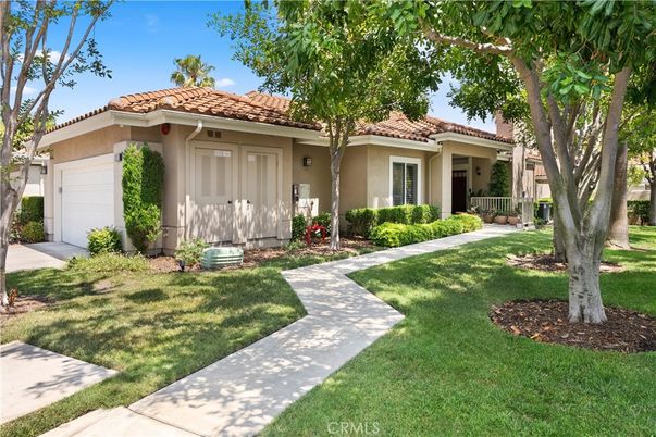 Attached, Backyard, Exterior, Facade, Mediterranean
