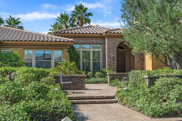 Exterior, Facade, Brick Facade, Mediterranean