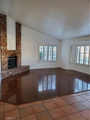 Empty room, Fireplace, Interior, Wood Texture Flooring