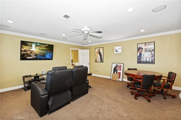 Dining room, Interior, Recessed Lighting