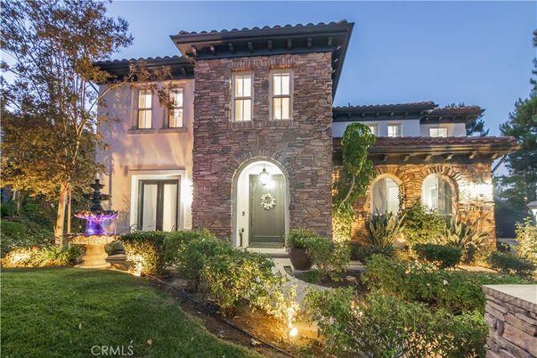 Backyard, Exterior, Facade, Mediterranean