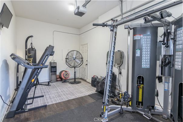 Fitness Equipment, Interior, Wood Texture Flooring