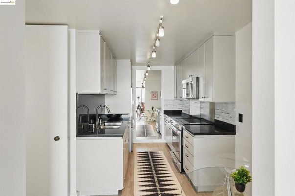 Interior, Kitchen, Piano, Stainless Steel Appliances, Wood Texture Flooring
