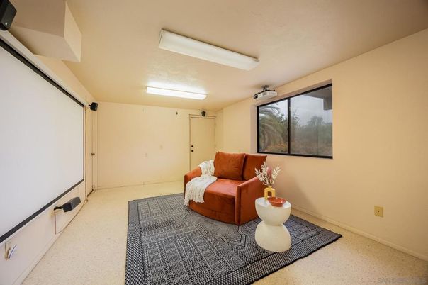 Interior, Projection Screen