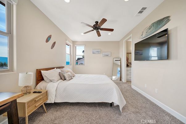 Bedroom, Interior, Recessed Lighting, Water
