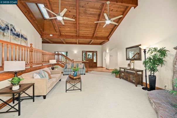 Interior, Living room, Wooden Beams, Wooden Ceilings