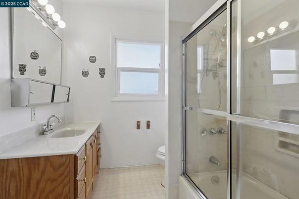 Bathroom, Dual Sink Vanities, Glass Shower, Interior