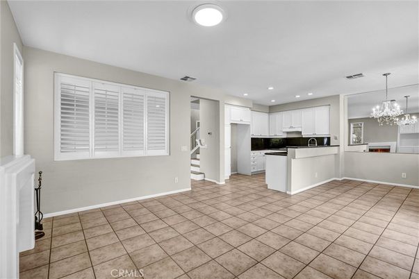 Chandelier, Interior, Kitchen, Recessed Lighting