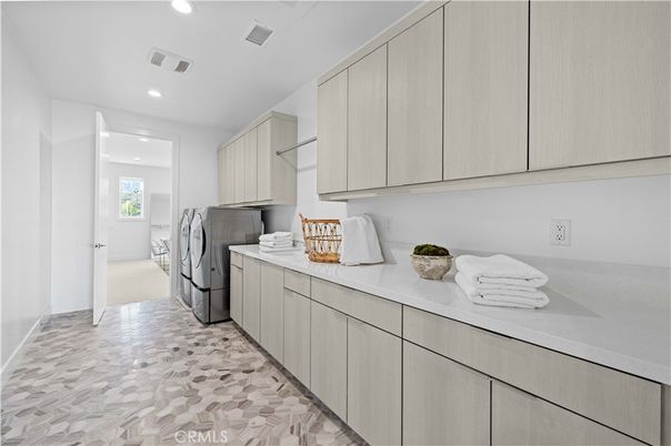 Interior, Recessed Lighting, Washer