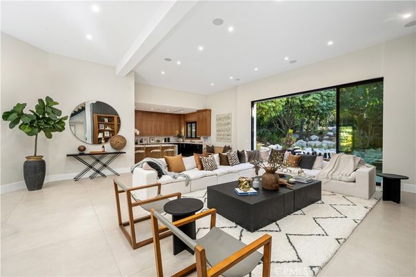Interior, Kitchen, Living room, Recessed Lighting