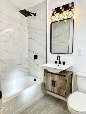 Bathroom, Interior, Marble Walls