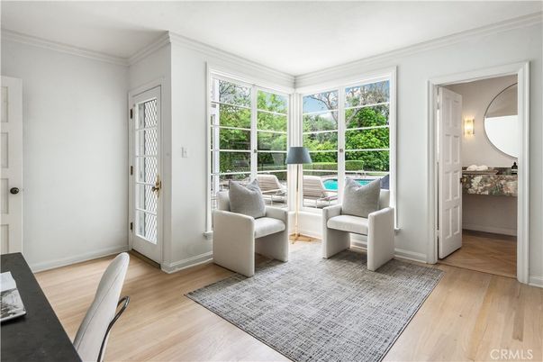 Interior, Sun Room, Wood Texture Flooring