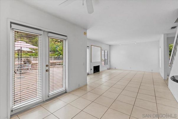 Empty room, Fireplace, Interior