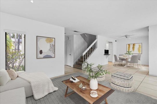 Dining room, Interior, Living room, Recessed Lighting
