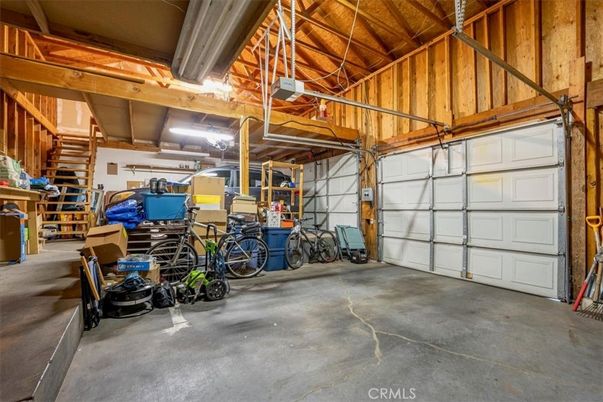 Garage, Interior, Wooden Beams, Wooden Ceilings, Wooden Walls