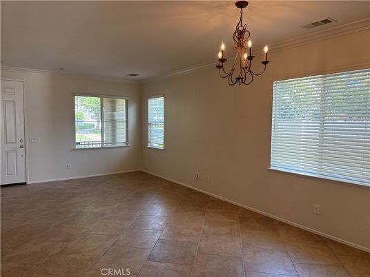 Chandelier, Empty room, Interior