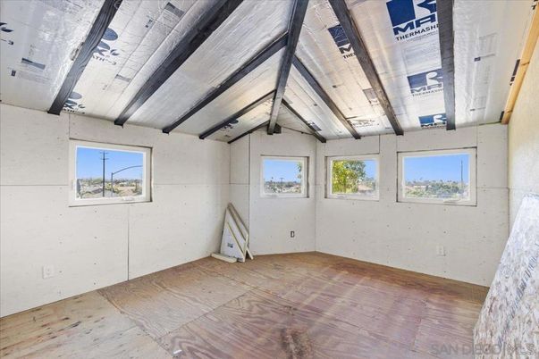 Empty room, Interior, Wood Texture Flooring