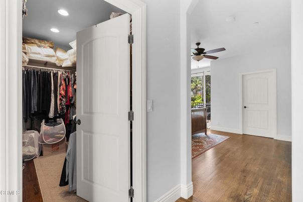 Interior, Recessed Lighting, Walk-in Closets, Wood Texture Flooring