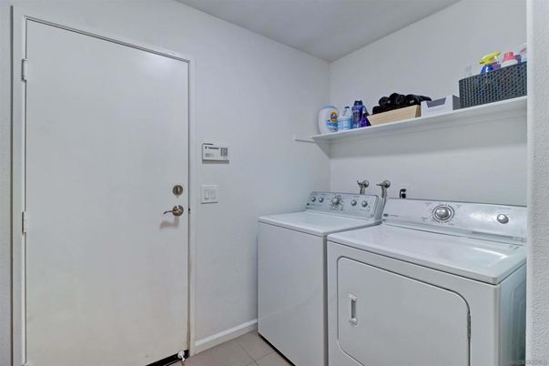 Interior, Washer