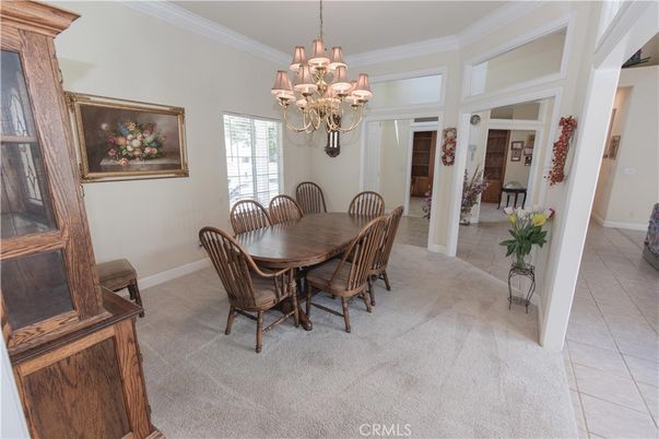 Chandelier, Dining room, Interior