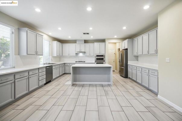 Interior, Kitchen, Recessed Lighting, Stainless Steel Appliances