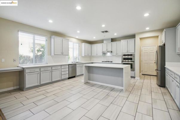 Interior, Kitchen, Recessed Lighting, Stainless Steel Appliances