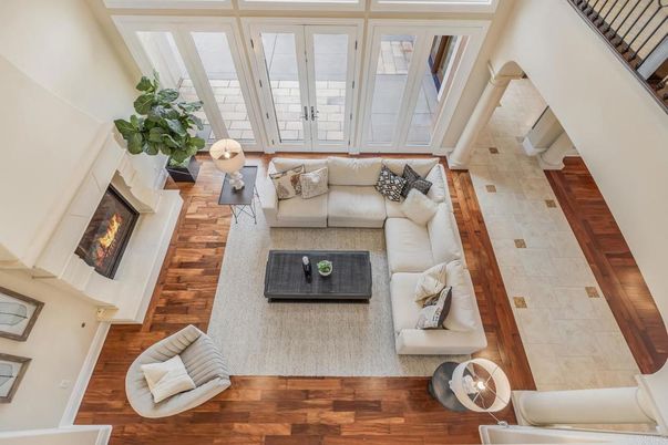 Fireplace, Interior, Living room, Wood Texture Flooring