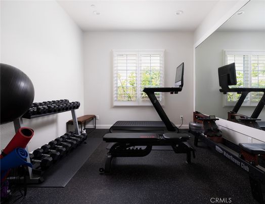 Fitness Equipment, Interior, Recessed Lighting