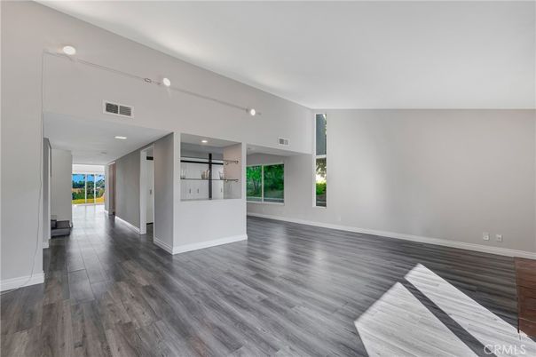 Empty room, Interior, Wood Texture Flooring