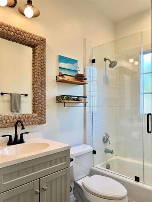 Bathroom, Glass Shower, Interior