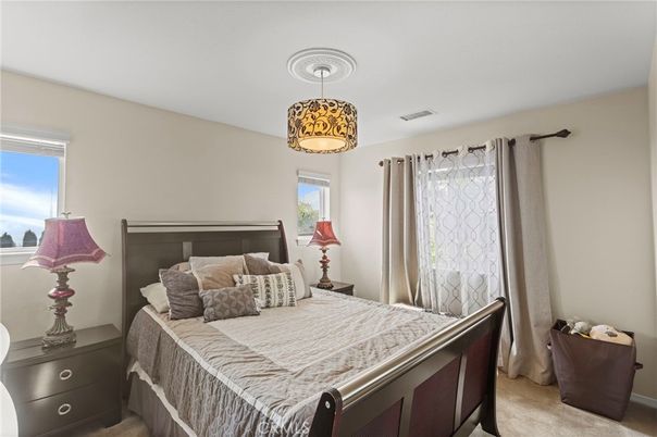 Bedroom, Interior, Pendant Lights