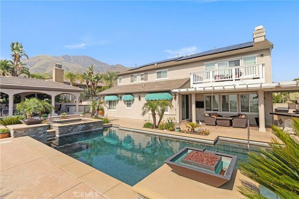 Exterior, Pool, Solar Panels