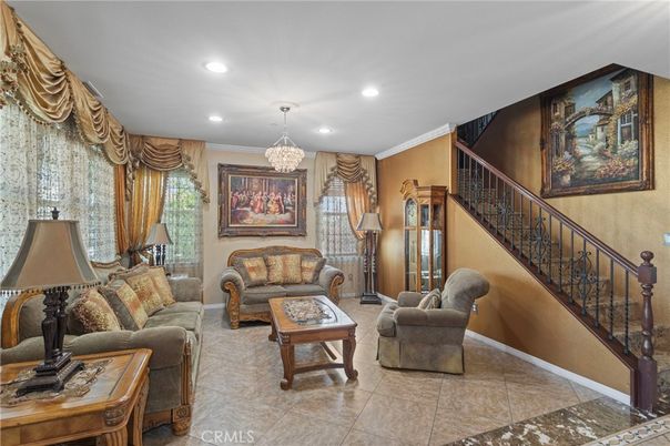 Chandelier, Interior, Living room, Recessed Lighting