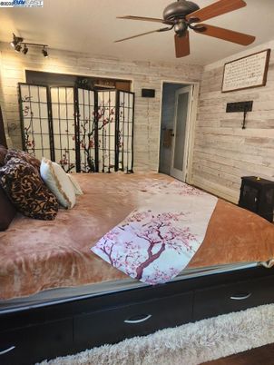 Bedroom, Interior, Wooden Walls