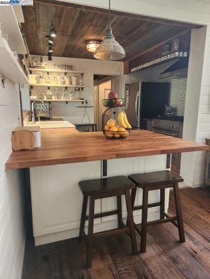 Interior, Kitchen, Wooden Ceilings, Wood Texture Flooring
