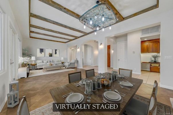 Dining room, Interior, Living room, Wooden Beams
