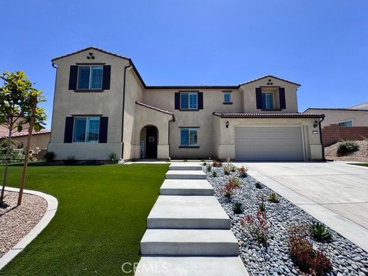 Attached, Backyard, Exterior, Facade, Mediterranean