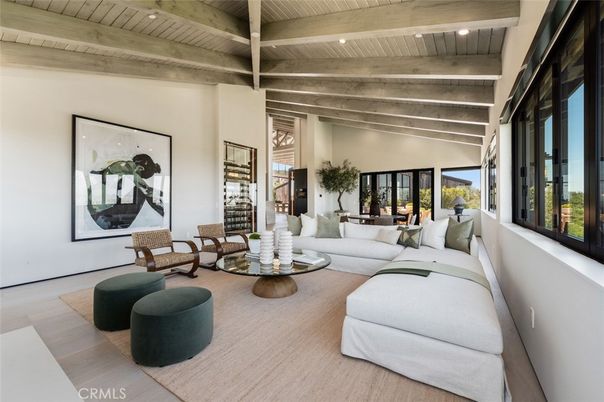 Interior, Living room, Recessed Lighting, Wooden Beams, Wooden Ceilings, Wood Texture Flooring