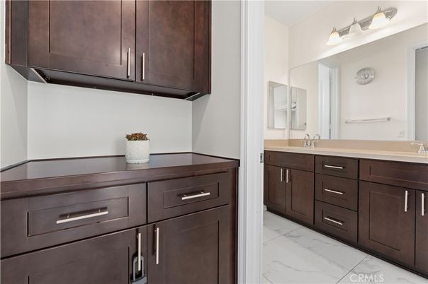 Bathroom, Dual Sink Vanities, Interior, Marble