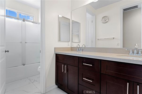 Bathroom, Dual Sink Vanities, Interior, Marble