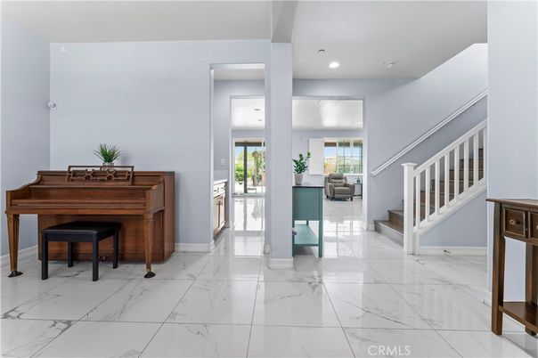 Interior, Marble, Piano, Recessed Lighting