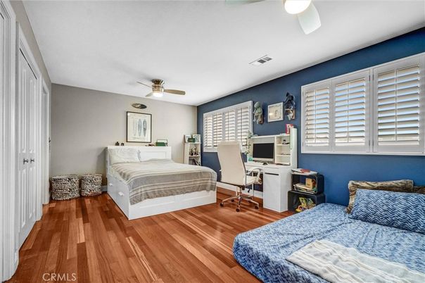 Bedroom, Home Office, Interior, Wood Texture Flooring