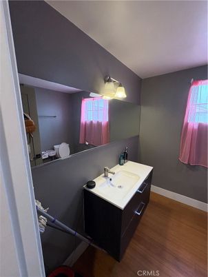 Bathroom, Interior, Wood Texture Flooring