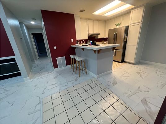 Interior, Kitchen, Marble, Recessed Lighting