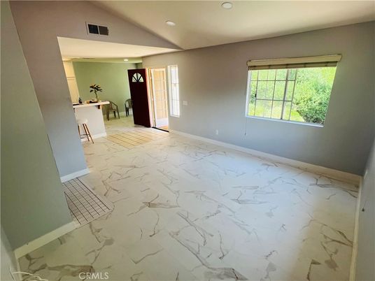 Empty room, Interior, Marble, Recessed Lighting
