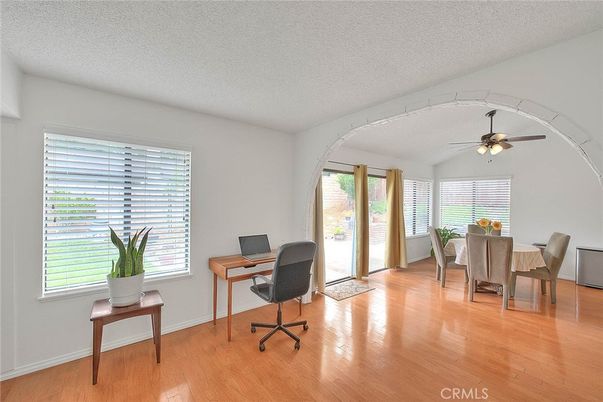 Home Office, Interior, Wood Texture Flooring